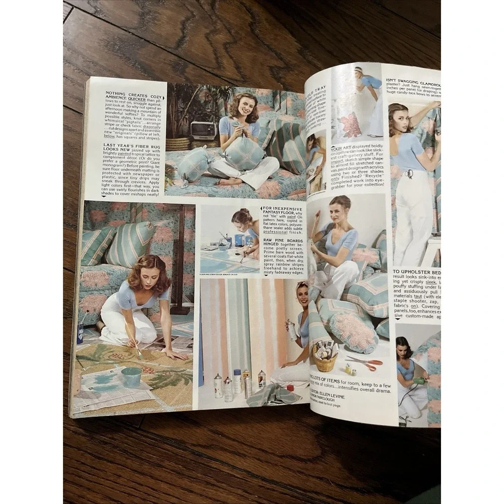 Vintage Cosmopolitan Magazine October 1977 Clotidle by Francesco Scavullo